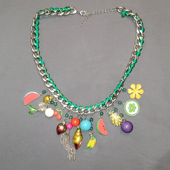 Charming Charlie Jewelry - Bright Quirky Fruity Necklace